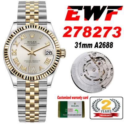 EWF Datejust 31 278273 A2688 Automatic Womens Watc...