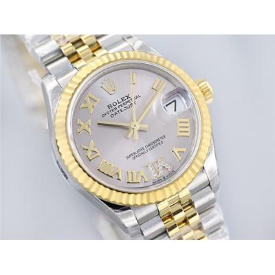 EWF Datejust 31 278273 A2688 Automatic Womens Watch Two Tone YG  Silver Roman Dial SS Jubilee Bracelet  Best Edition