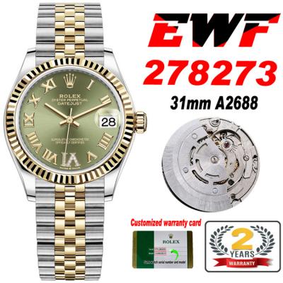 EWF Datejust 31 278273 A2688 Automatic Womens Watc...