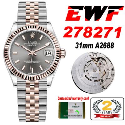 Datejust 31 278271 A2688 Automatic Womens Watch Tw...