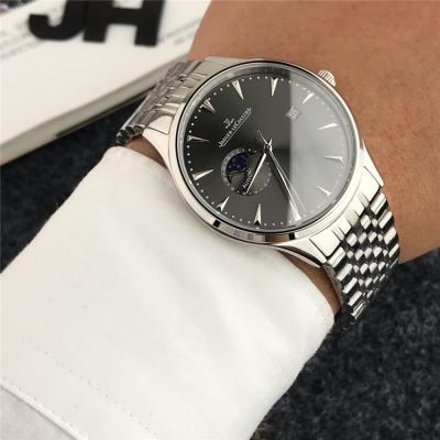 Replica Master Ultra Thin A8217 Automatic Movement Mens Watch Silver Dial Stainless Steel E129