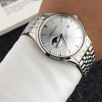 Replica Master Ultra Thin A8217 Automatic Movement Mens Watch Silver Dial Stainless Steel E129