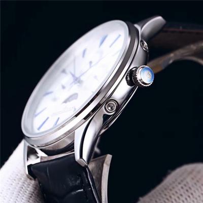 Replica Master Grande Tradition A21j Automatic Movement Mens Watch Blue Dial Leather Strap A E131