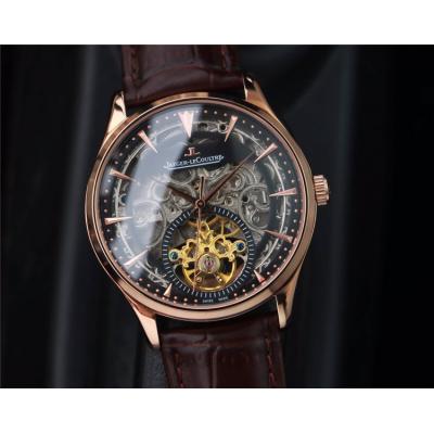 Replica Master Ultra Thin A21j Automatic Movement Mens Watch Skeleton Dial Leather Strap A E132