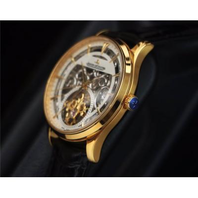 Replica Master Ultra Thin A21j Automatic Movement Mens Watch Skeleton Dial Leather Strap A E132