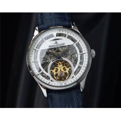 Replica Master Ultra Thin A21j Automatic Movement Mens Watch Skeleton Dial Leather Strap A E132