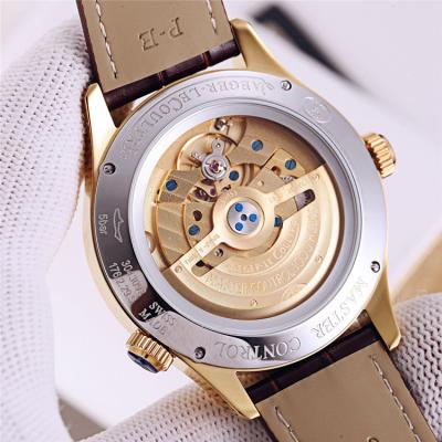 Replica Master A21j Automatic Movement Mens Watch White Dial Leather Strap E153