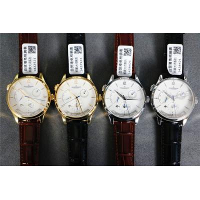 Replica Geophysic A21j Automatic Movement Mens Watch White Dial Leather Strap E155