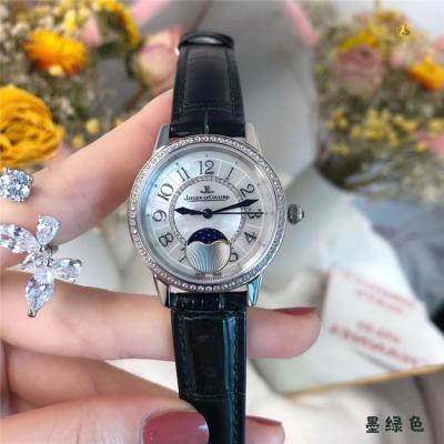 Replica Rendez-Vous Swiss Quartz Movement Womens Watch MOP Dial Diamonds Case Leather Strap A E157