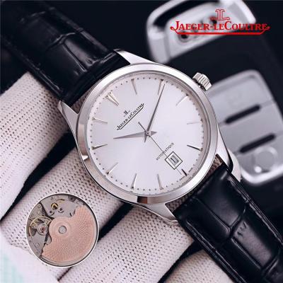 Replica Master Ultra Thin A21j Automatic Movement Mens Watch Black Dial Leather Strap B E165