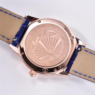 Replica Rendez-Vous Swiss Quartz Movement Womens Watch MOP Dial Diamonds Case Leather Strap A E174