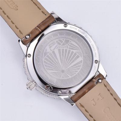 Replica Rendez-Vous Swiss Quartz Movement Womens Watch MOP Dial Diamonds Case Leather Strap D E175