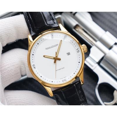 Replica A21j Automatic Movement Mens Watch White Dial Leather Strap E180