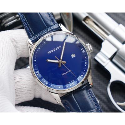 Replica A21j Automatic Movement Mens Watch White Dial Leather Strap E180