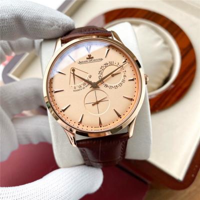 Replica Geophysic A21j Automatic Movement Mens Watch White Dial Leather Strap E187