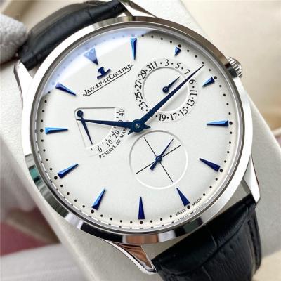 Replica Geophysic A21j Automatic Movement Mens Watch White Dial Leather Strap E187