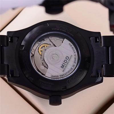 Replica Multifort A21j Automatic Movement Mens Watch Black Dial PVD Steel F02