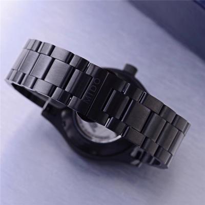 Replica Multifort A21j Automatic Movement Mens Watch Black Dial PVD Steel F02