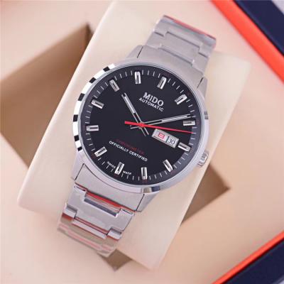 Replica Commander A21j Automatic Movement Mens Watch Black Dial Stainless Steel A F04