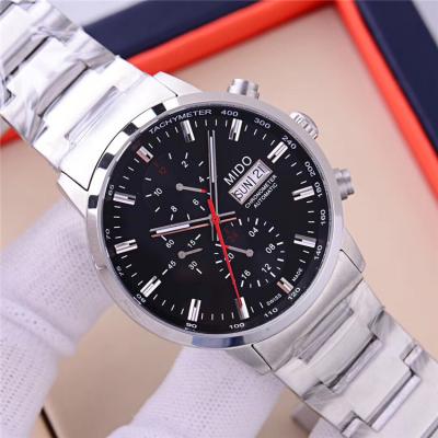 Replica Commander A21j Automatic Movement Mens Watch Black Dial Stainless Steel A F05