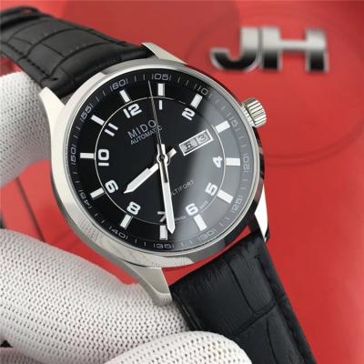 Replica Multifort Japan Miyota 8215 Automatic Movement Mens Watch Black Dial Leather Strap C F07