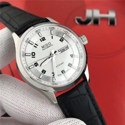 Replica Multifort Japan Miyota 8215 Automatic Movement Mens Watch Black Dial Leather Strap C F07