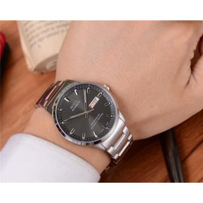 Replica Commander A21j Automatic Movement Mens Watch Gray Dial Stainless Steel A F10