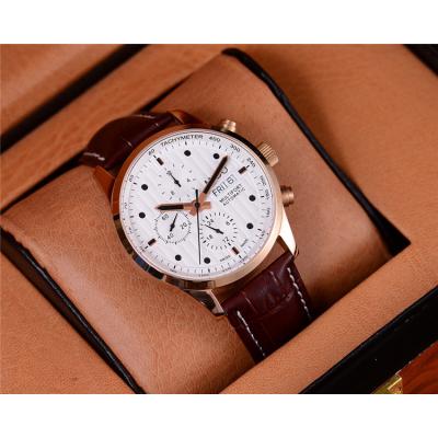 Replica Multifort A21j Automatic Movement Mens Watch White Dial Leather Strap A F11