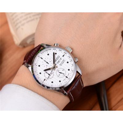 Replica Multifort A21j Automatic Movement Mens Watch White Dial Leather Strap B F11