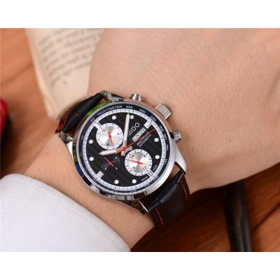 Replica Multifort A21j Automatic Movement Mens Watch White Dial Leather Strap B F11