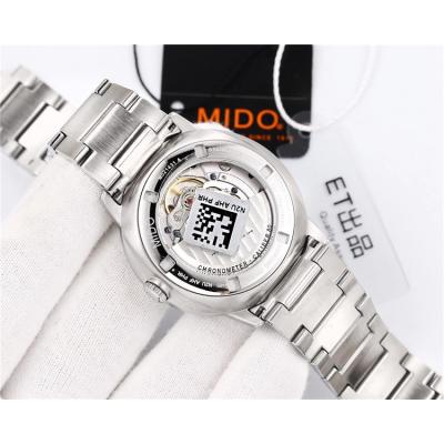 Replica Commander A2836 Automatic Movement Mens Watch Black Dial Stainless Steel B F12