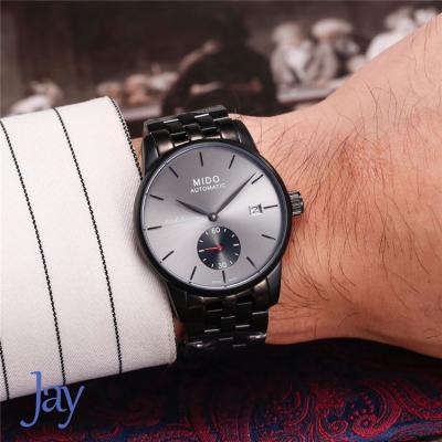 Replica Baroncelli A21j Automatic Movement Mens Watch White Dial Stainless Steel B G01