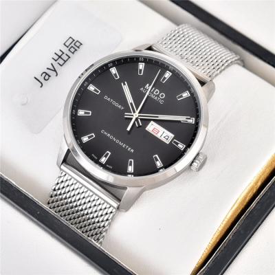 Replica Commander A21j Automatic Movement Mens Watch Black Dial Stainless Steel A G02