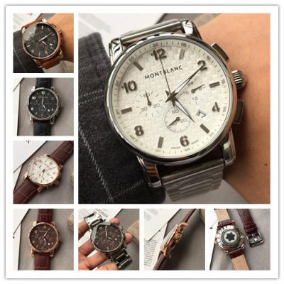 Replica Traditional Japan Quartz Chronograph Movement Mens Watch White Dial Stainless Steel C04