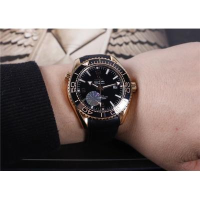 Replica Seamaster Japan Miyota 8215 Automatic Movement Mens Watch Black Dial Nylon Strap E04