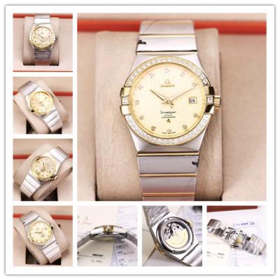 Replica Constellation Japan Miyota 8215 Automatic  Mens/Womens Watch Gold Dial Two Tone Yellow Gold E10