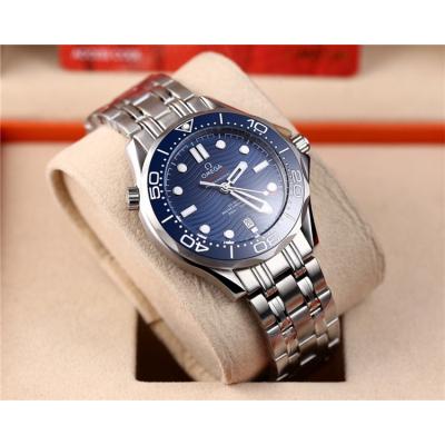 Replica Seamaster Japan Miyota 8215 Automatic Movement Mens Watch Black Dial Stainless Steel A E12