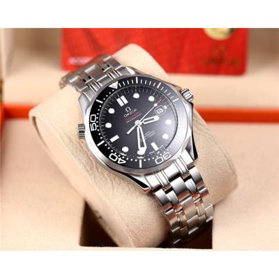 Replica Seamaster Japan Miyota 8215 Automatic Movement Mens Watch Black Dial Stainless Steel A E12