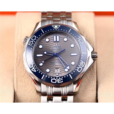 Replica Seamaster Japan Miyota 8215 Automatic Movement Mens Watch White Dial Stainless Steel B E12