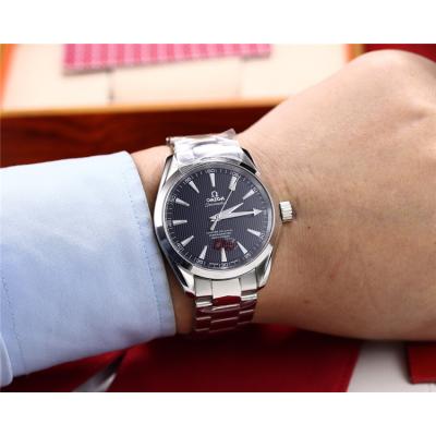 Replica Seamaster Japan Miyota 8215 Automatic Movement Mens Watch White Dial Stainless Steel A E13