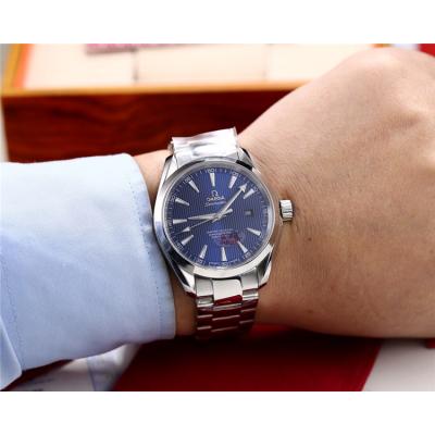 Replica Seamaster Japan Miyota 8215 Automatic Movement Mens Watch White Dial Stainless Steel A E13