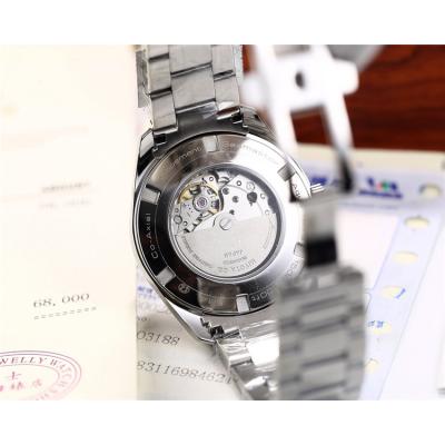 Replica Seamaster Japan Miyota 8215 Automatic Movement Mens Watch White Dial Stainless Steel A E13