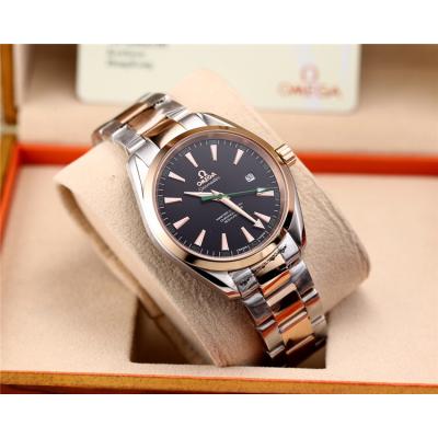 Replica Seamaster Japan Miyota 8215 Automatic Movement Mens Watch Blue Dial Stainless Steel A E14