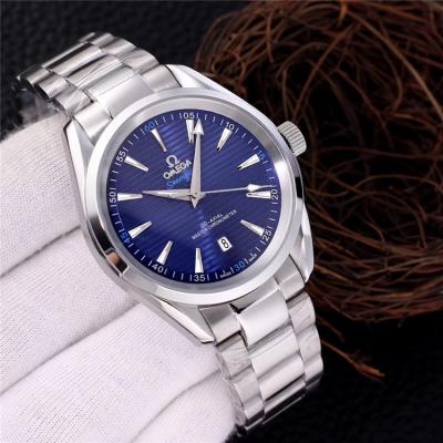 Replica Seamaster A21j Automatic Movement Mens Watch Blue Dial Stainless Steel E18