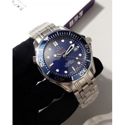 Replica Seamaster Japan Miyota 8215 Automatic Movement Mens Watch Black Dial Stainless Steel E25