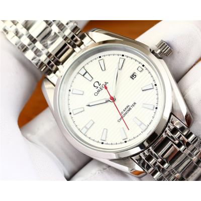 Replica Seamaster A21j Automatic Movement Mens Watch White Dial Stainless Steel E26