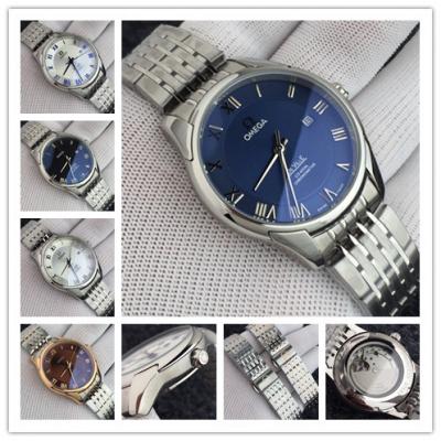 Replica De Ville Japan Miyota 8215 Automatic Movement Mens Watch Blue Dial Stainless Steel E29