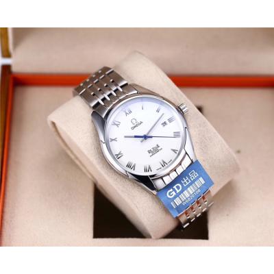 Replica De Ville Japan Miyota 8215 Automatic Movement Mens Watch Blue Dial Stainless Steel E34