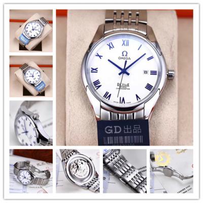 Replica De Ville Japan Miyota 8215 Automatic Movement Mens Watch White Dial Stainless Steel E35