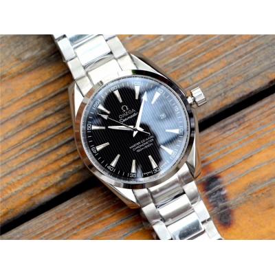 Replica Seamaster Japan Miyota 8215 Automatic Movement Mens Watch Black Dial Stainless Steel E51